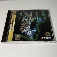 ALIEN TRILOGY Sega Saturn SS Giappone importazione spedizione gratuita CIB completo