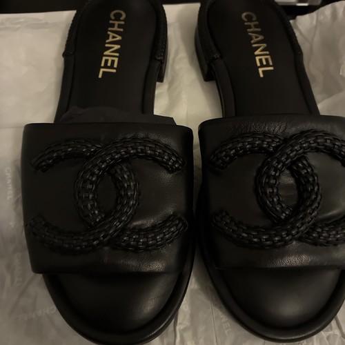 Chanel sandali neri - chanel,