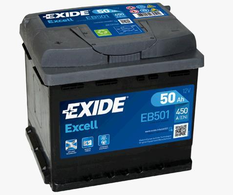 Batteria auto exide eb501 50ah - auto,