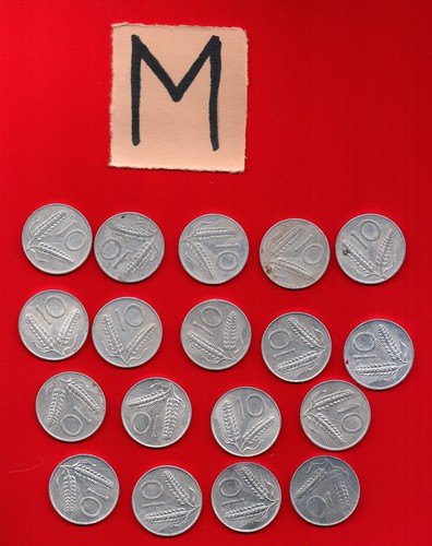 Lire monete 1951 52 - 18, 53