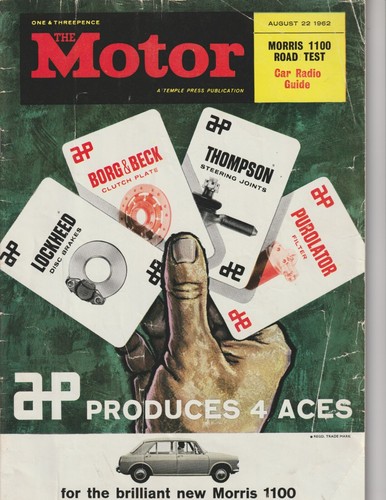 The motor magazine - 22, 1962