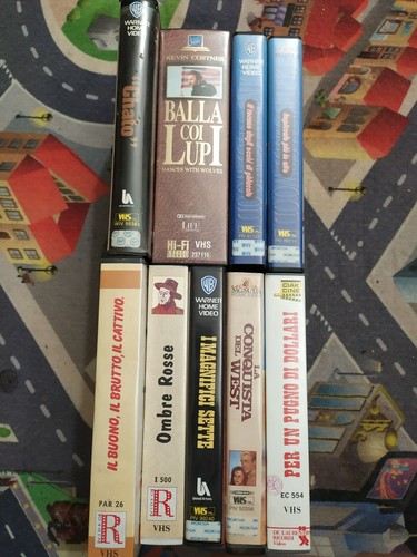 Lotto stock vhs film - stock,