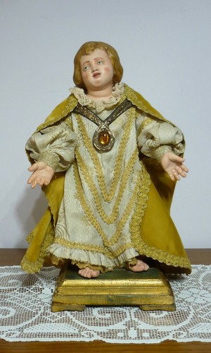 Gesù bambino pupo presepe - gesù,