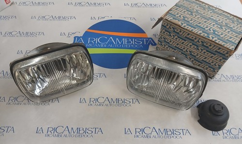 Coppia fari anteriori carello - coppia,