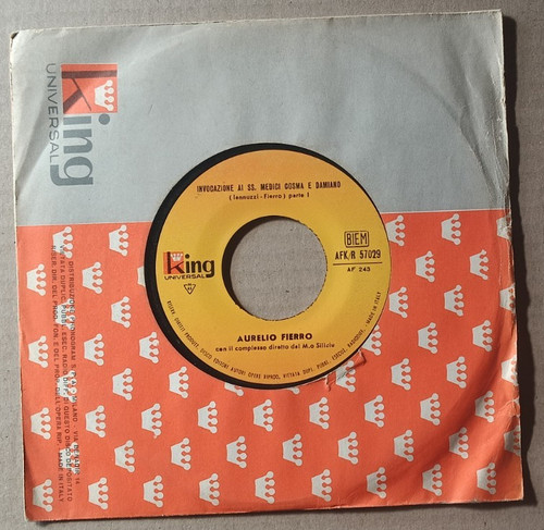 Vinile giri aurelio fierro - vinile, 45