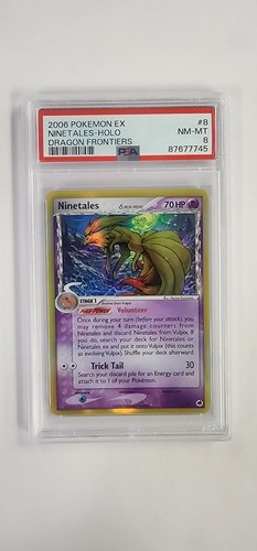 Psa carte pokemon ninetales - psa, 8