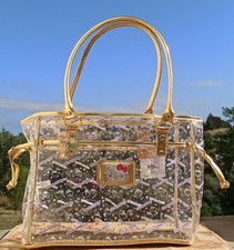 HELLO KITTY Borsa a Mano Semitrasparente - Merchandising Ufficiale Anno 2008