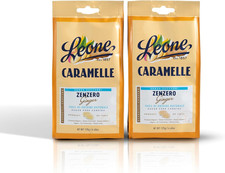 Leone Dal 1857 - Caramelle Senza Zucchero Zenzero - Caramelle Gusto Zenzero Senz