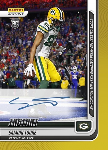 Samori toure 2022 nfl panini - samori,