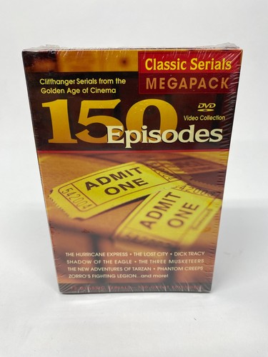 150 episodes dvd new sealed - [dvd],