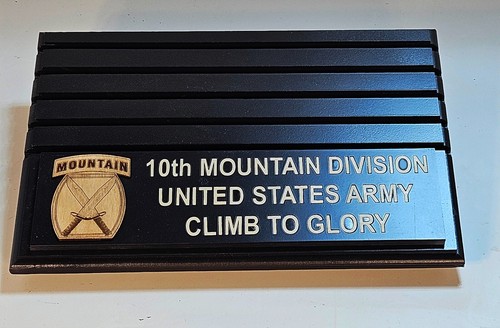 9x13 army 10th - us, mountain