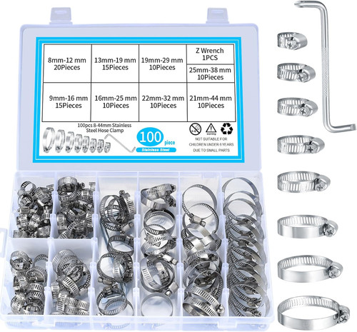 Kit 100pz fascette stringitubo - kit,
