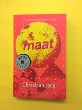 Maat.Il segreto della Pietra di Luce-Christian Jacq-libro Mondadori Oscar 2001