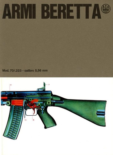 Beretta c1975 ar70 catalogo - beretta,