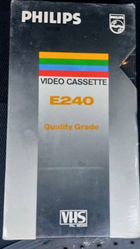 Videocassetta vhs vergine - videocassetta,
