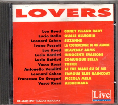Lovers live 1992 - cd, vasco