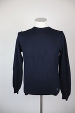 TRUSSARDI  MAGLIONE MAGLIA VINTAGE UOMO TG S MAN SWEATER CASUAL LOGO WOOL LANA