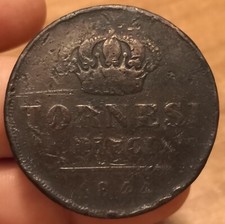 Tornesi 1844 terzo tipo - 1844,