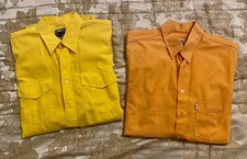 Camicie uomo estive colorate - marchi Lewi’s e Albatros - 100% cotone - taglia L