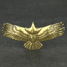 Solid Brass Eagle Figurine