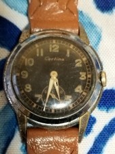 orologio certina vintage 1940