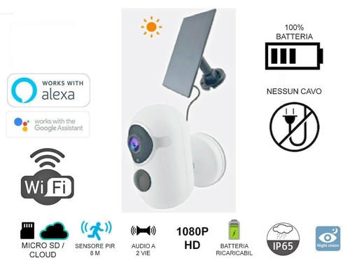 Telecamera esterno wireless - telecamera, ip