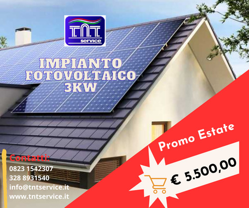 Impianto fotovoltaico 3kw - fotovoltaico,