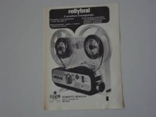 advertising Pubblicità 1975 PROIETTORE BRAL