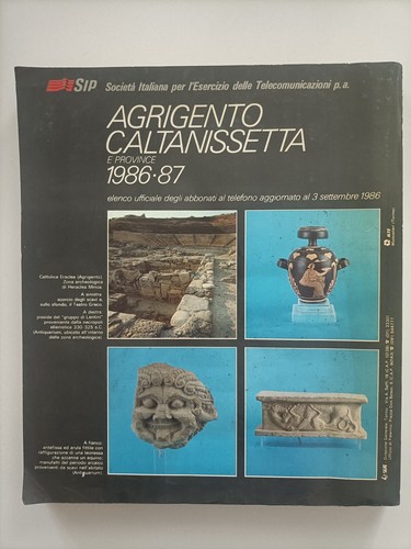 1986 elenco telefonico sip - telefonico,