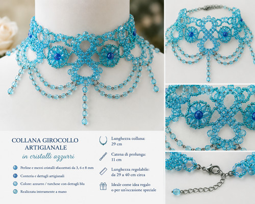 Collana girocollo artigianale