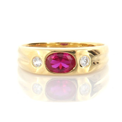 Anello uomo oro giallo 9 - in,