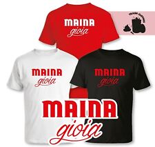 T-SHIRT MAI NA GIOIA UOMO MAINA GIOIA TRASH CLOTHES FUN  - 100% COTONE