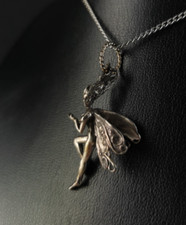 Ciondolo argento sterling fata