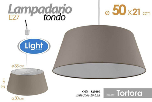Lampadario soffitto tortora - lampadario,