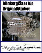 Lenti indicatori di direzione bianche chiare BMW R 1200 C CL Montauk clear signal lenses