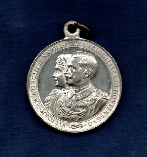 Medaglia 1896 nozze principe - medaglia,