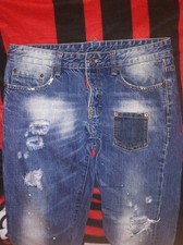 Dsquared2 Jeans Uomo, Blu Con