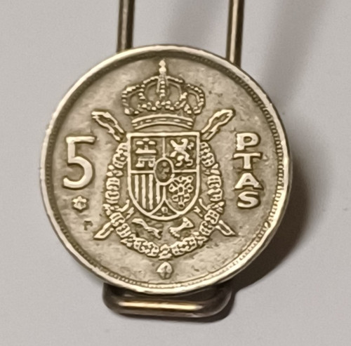 Pièce ptas juan carlos1975 - 5,