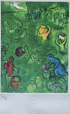 MARC CHAGALL LA VENDEMMIA