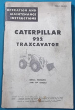 CAT CATERPILLAR 922 Manuale
