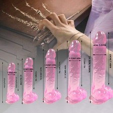 Jelly Dildo 6/7/8/9 IN G-spot