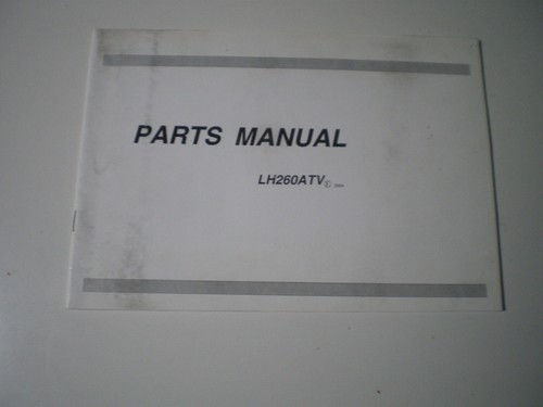 Manuale ricambi esplosi linhai - ricambi,