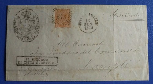 1876 ocra lettera - c.10,