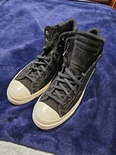 Converse Chuck 70 Padded Collar High Anodized Metals Black  170266C Size 12 Men