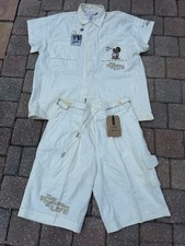 Set pantaloncini camicia lino