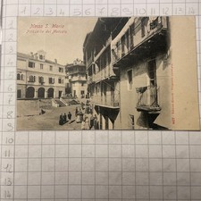 Cartolina Postale Mosso S. Maria Piazzetta Del Mercato Valdilana Biella
