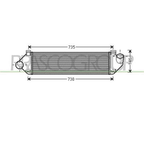 Intercooler per ford focus dal - intercooler,