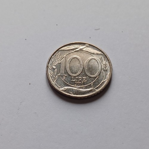 Moneta 100 lire - moneta,