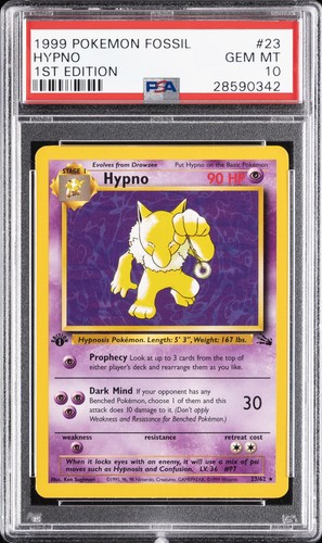 Pokemon fossil 1999 - fossil, 1°