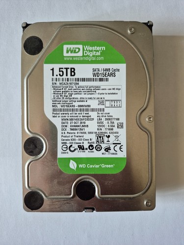 Hdd western digital 5 - western, digital-1,5